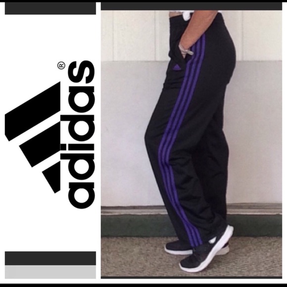 three stripe track pants